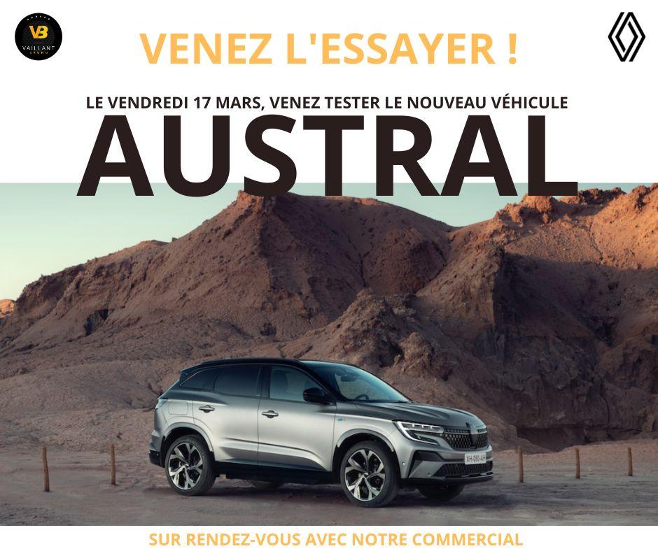 VENEZ ESSAYER L'AUSTRAL !