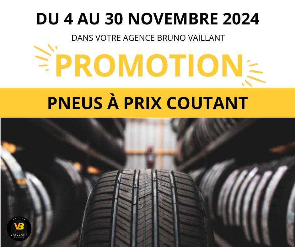 LE MOIS DU PNEUS DU 4 AU 30 NOVEMBRE 2024