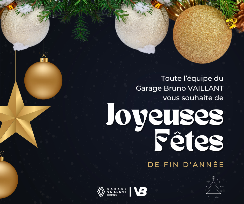 Joyeuses f&ecirc;tes de fin d'ann&eacute;e