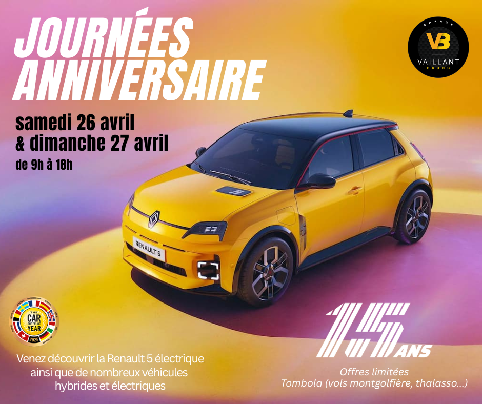 JOURN&Eacute;ES ANNIVERSAIRE