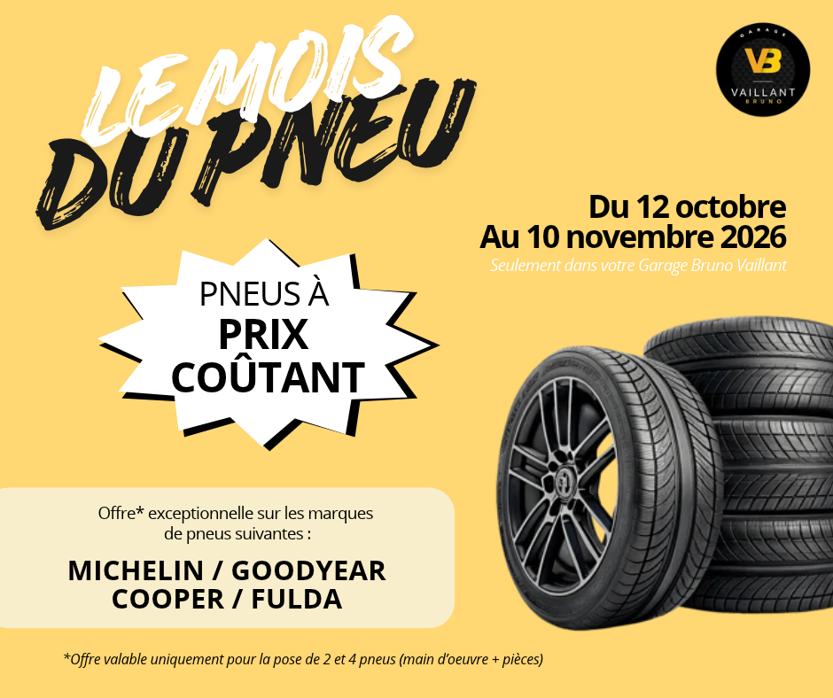 LE MOIS DU PNEU